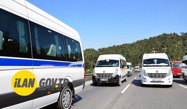 İcradan satılık ticari plaka ve minibüs