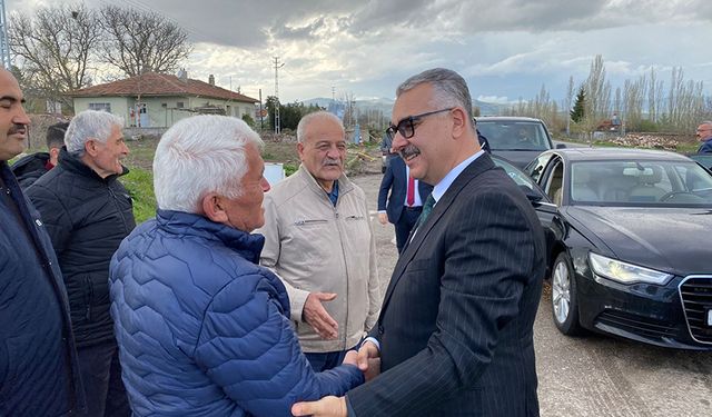 Yusuf Ahlatcı, Elvan Çelebi köyünün isteklerine kulak verdi: Menfez talebine olumlu yanıt