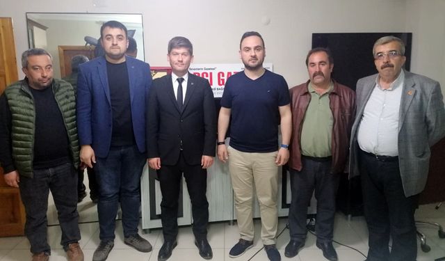 MHP’den Kargı Gazetesi'ne ziyaret