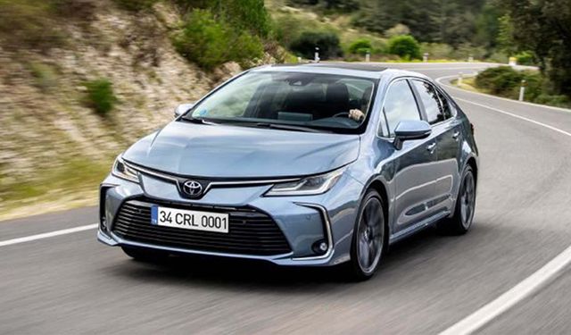 İcradan satılık 2021 model Toyota Corolla