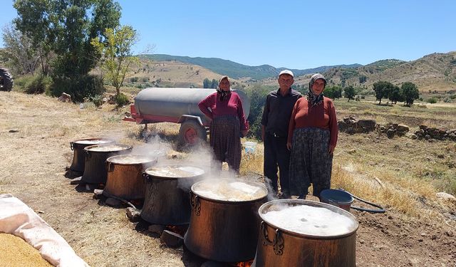 Hasattan sonra Bulgur kaynatma telaşı: Köylerde hummalı çalışma başladı