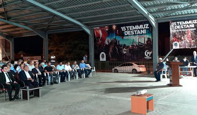 Dodurga'da 15 Temmuz Demokrasi ve Milli Birlik Günü etkinlikleri