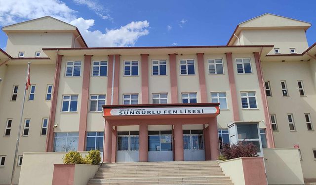 Sungurlu Fen Lisesi'nin YKS başarısı