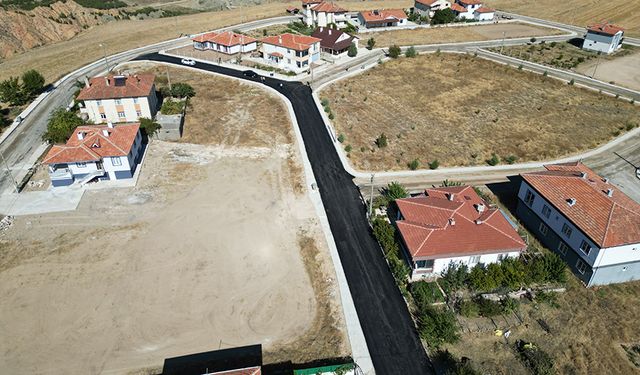 Çorum Belediyesi, Dodurga'nın yollarını asfaltla buluşturuyor!