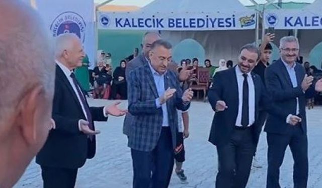 Fuat Oktay şaşırttı: Kalecik Festivali'nde göz kamaştıran Hüdayda performansı