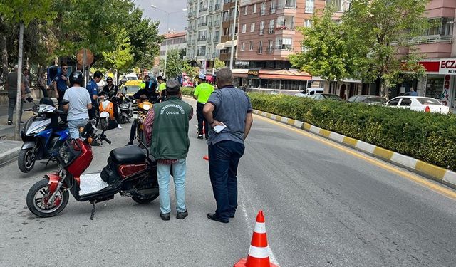 Çorum'da motosiklet, traktör ve servis araçları denetlendi