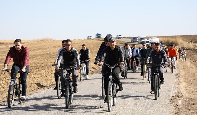 Alaca'da 100. Yıl Bisiklet Turu düzenlendi