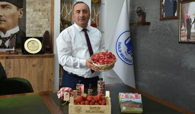 Çilekten kolonya olur mu? Meşhur İskilip Çileği artık lokum ve kolonya olarak da tüketilecek