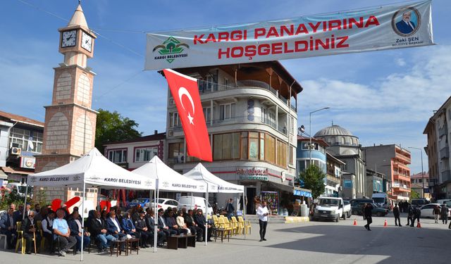 Çorum'un asırlık Kargı Panayırı başladı