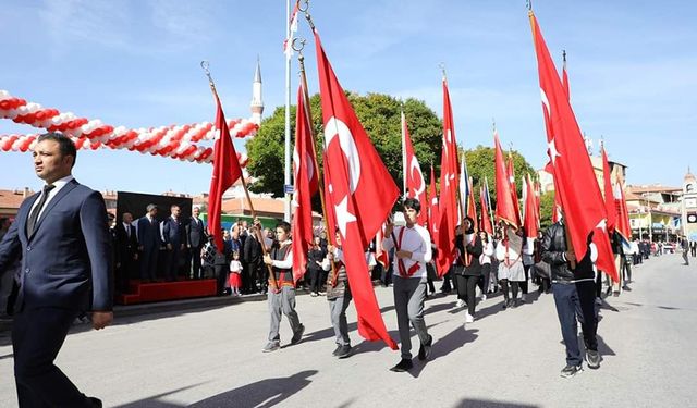 Alaca'da Cumhuriyet'in 100. yıl coşkusu