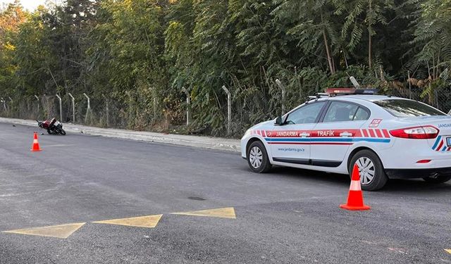 Amasya'da motosiklet kazasında 13 yaşındaki genç hayatını kaybetti