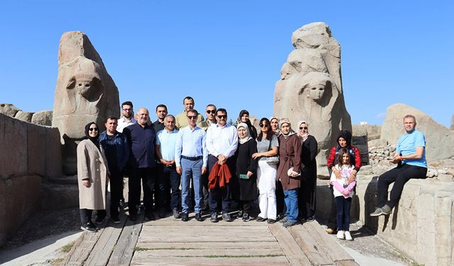 Siyasal Vakfı üyeleri Alacahöyük’e hayran kaldı