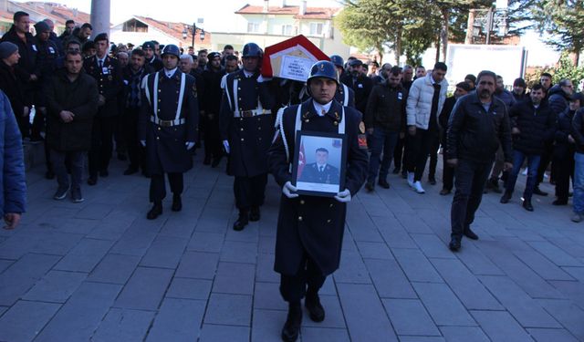Jandarma Astsubay Mehmet Ali Yelmen son yolculuğuna uğurlandı