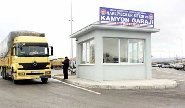 Çorum Belediyesi Kamyon Garajı ihalesini iptal etti