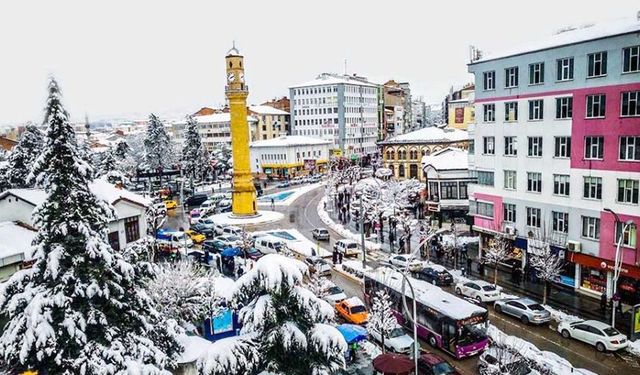 Çorum için kritik hava durumu uyarısı: Karla karışık yağış geliyor