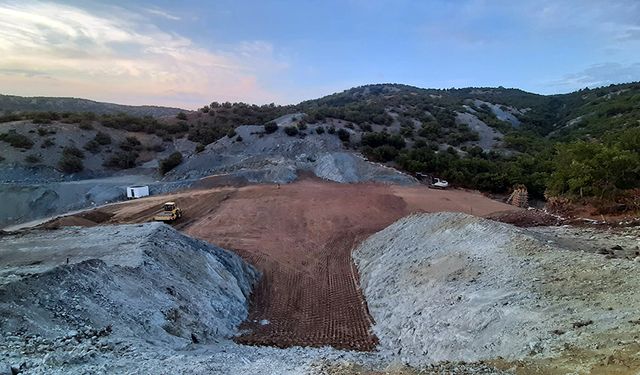 Çölü yeşertecek proje: Demirşeyh'te Sulama Göleti inşası tamamlanıyor