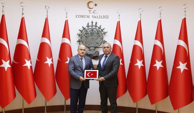 Genel Başkan Yardımcısı Sami Çam, Vali Dağlı ile görüştü