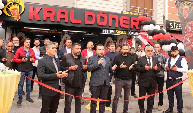 Kral Döner 32’inci şubesini Osmancık’a açtı