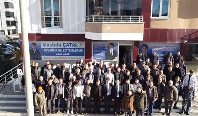 Osmancık Belediye Başkan Aday Adayı Mustafa Çatal seçim bürosu açtı