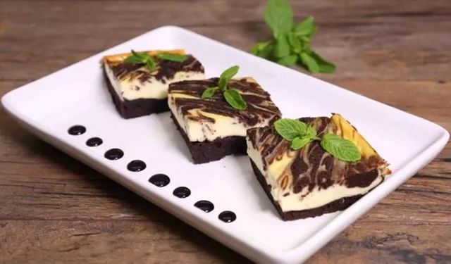 Bu Brownie tarifi herkesi şaşırtıyor: Sürekli yapmak isteyeceğiniz Nane Aromalı Brownie tarifi