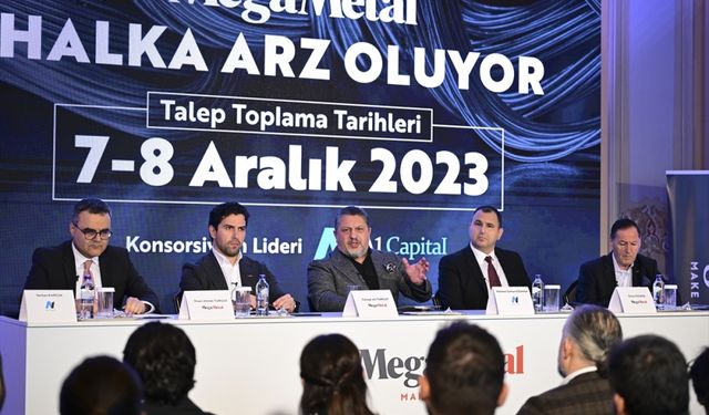 Mega Metal'in halka arzında talep toplama 7 Aralık'ta başlıyor