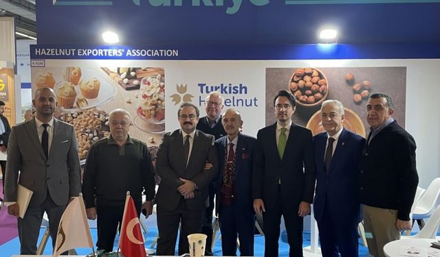 Türk fındık ihracatçıları Almanya'da "Fi Europe 2023" fuarına katıldı