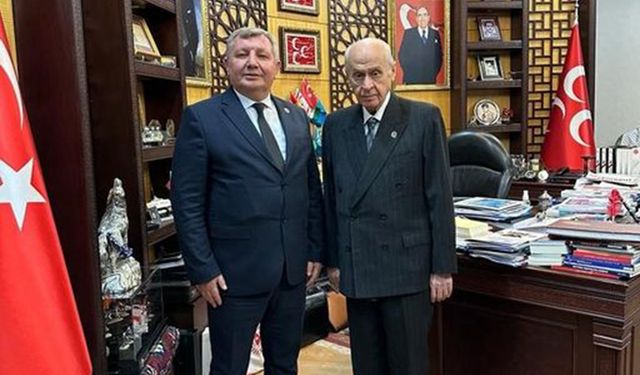Başkan Gelgör, MHP Lideri Bahçeli'yi ziyaret etti