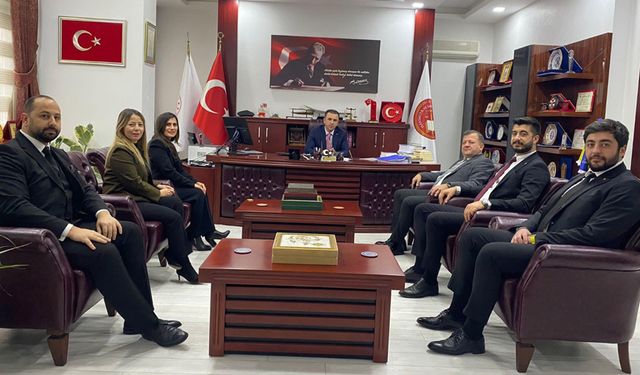 Cumhuriyet Başsavcısı Ahmet Bektaş’ı ziyaret ettiler