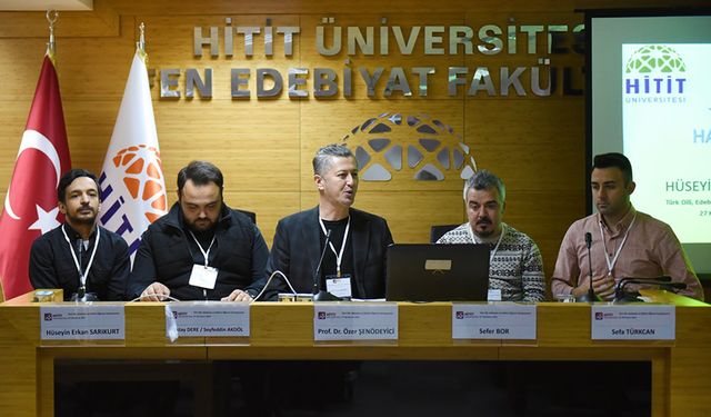 Hitit Üniversitesi'nde edebiyatın geleceği konuşuluyor