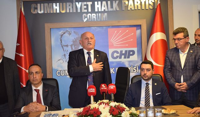 Çorum Belediye Başkanlığı için yeni aday: Osman Samsunlu CHP'den adaylığını duyurdu!