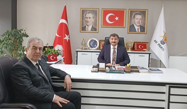 Yeni müdürden AK Parti İl Başkanı Günay’a ziyaret