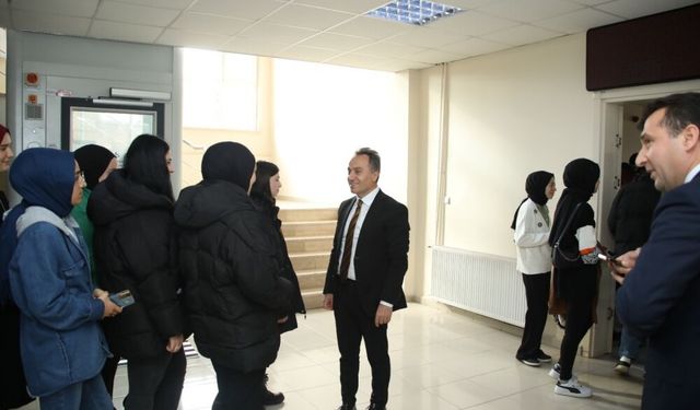 TOGÜ Rektörü Yılmaz, Almus'u ziyaret etti