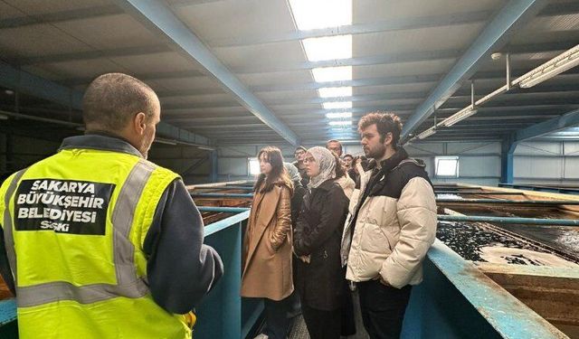 Sakarya'nın tesisleri üniversitelilere ders konusu oldu