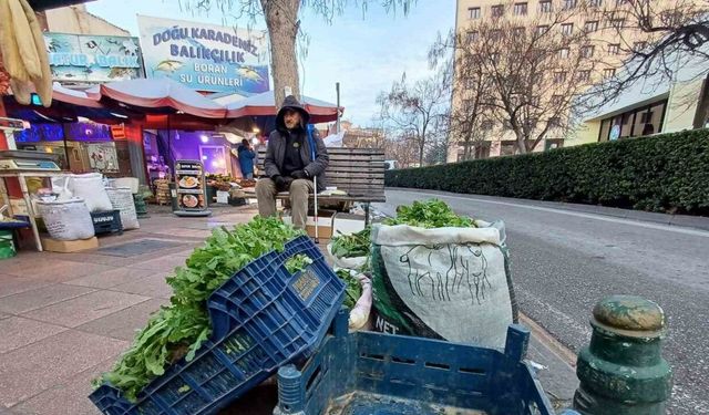 Afyon’da yetiştiriliyor Eskişehir’de satılıyor
