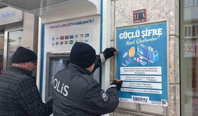 Emniyet ekipleri dolandırıcılığa karşı vatandaşı bilgilendiriyor