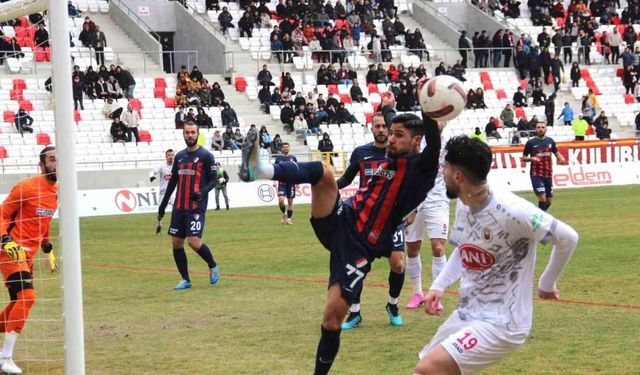 TFF 2. Lig: Karaman FK: 1 - Düzcespor: 0