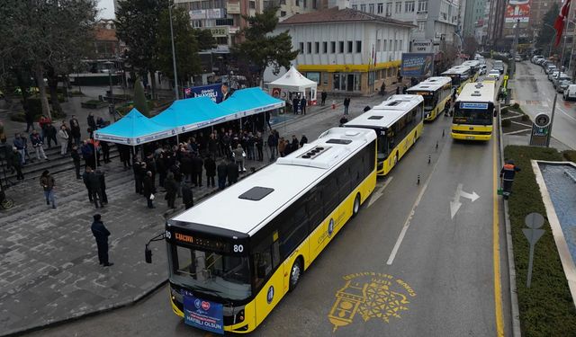 Çorum'da toplu ulaşıma modern dokunuş: Yeni otobüsler yollarda