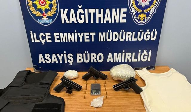 Kağıthane’de uyuşturucu operasyonu: 8 gözaltı