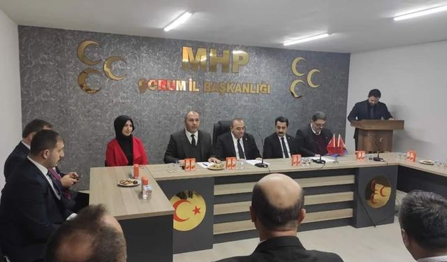 MHP Çorum'da tüm gücüyle sahada: Hedef 16 Belediyeyi de kazanmak!