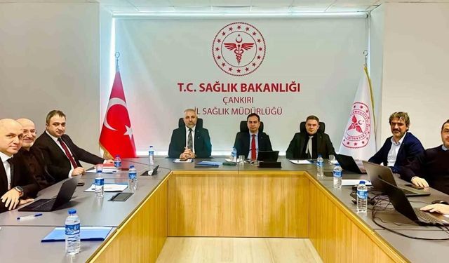 Çankırı’da sağlık hizmetleri istişare edildi