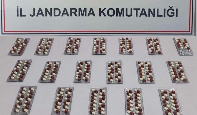 Kırıkkale’de üzerinde uyuşturucu hap bulunduran şahıs tutuklandı