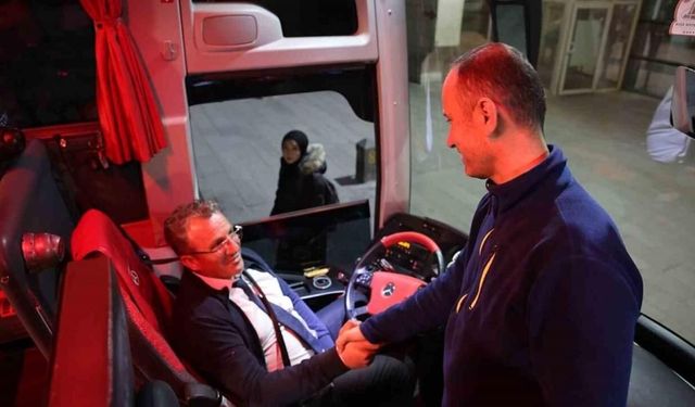 Nevşehir’de ajanlı otobüs denetimi