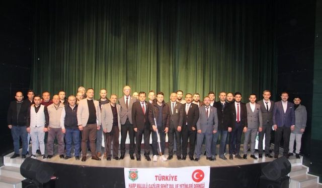 Niğde’de Gaziler 5. Olağan Genel Kurulu’nu yaptı