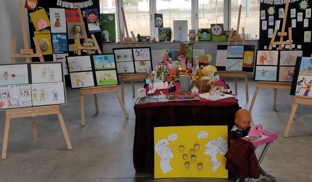 Öğrenciler, yaptıkları eserlerle kültürel miraslarına sahip çıkıyor