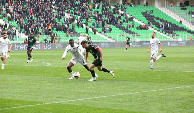 Çorum FK, Sakarya'dan puansız dönüyor