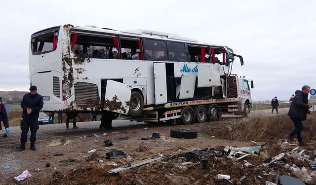 Çorumlu yolcu Yozgat'taki feci otobüs kazasında can verdi