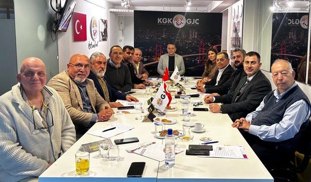 KGK Yönetim Kurulu İstanbul’da toplandı