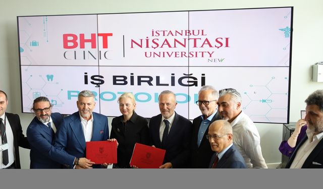 İstanbul Nişantaşı Üniversitesi ile BHT CLINIC İstanbul Tema Hastanesinden işbirliği