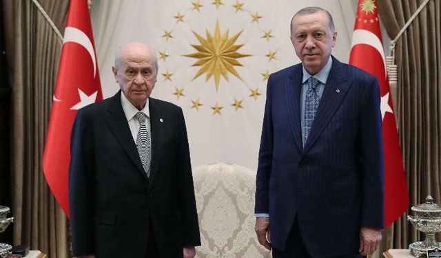 Erdoğan Bahçeli ile görüşecek