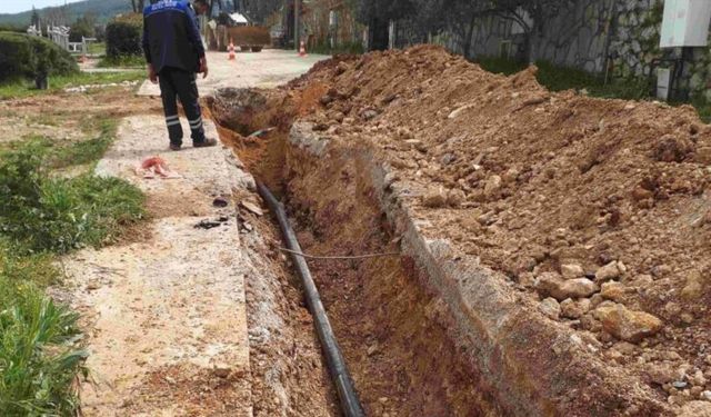 Menteşe'nin içme suyu altyapısına yenileme